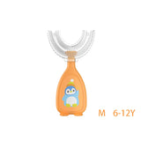 Children's 360 Degree Infant U-shaped Toothbrush Baby Health Teethers Soft Silicone Baby Brush Kids Teeth Oral Care Cleaning
