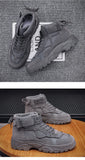 Men's Boots Tactical Combat Boots for Men Outdoor Hiking Winter Shoes Lightweight Non-Slip Men's Desert Ankle Boots Bota