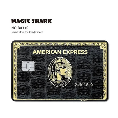 Fashion Matte Gold Silver Black Matte PVC Film Skin Sticker Tape for Bank Credit Debit Card Front Side