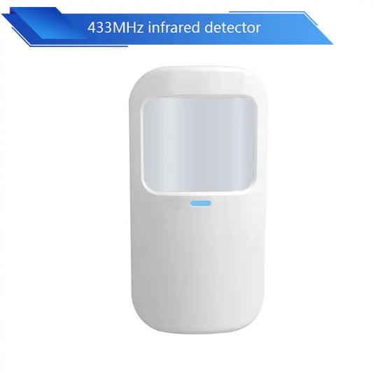 433MHz Wireless Pet-Immunity PIR Motion Sensor Detector, 15kg Pet Immune, EV1527 Code, Smart Home Security Host Alarm Accessories