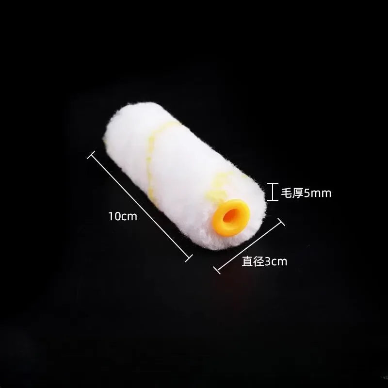4 Inch Paint Roller Cover Rollers Brush for Painting Cabinet Home Tool Kit Proffesional DIY Wall Corner Ceilings Painting Brush