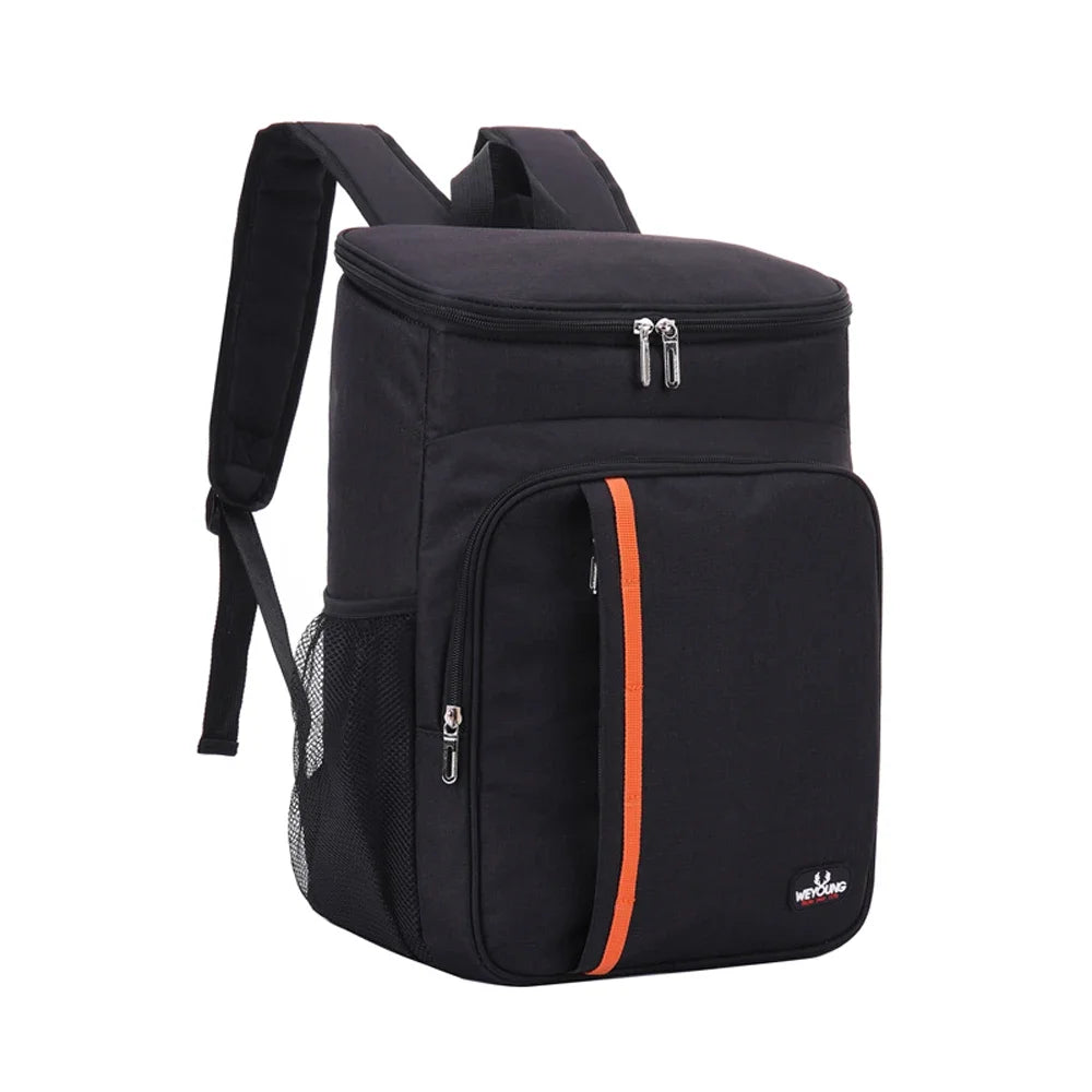 Mochila térmica de gran capacidad de 18 l, a prueba de fugas, para picnic, con aislamiento, para exteriores, para guardar al aire libre, ideal para el hombro.