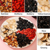 Kidney Cleansing Detox Tea Ginseng Five Treasure 6 Ingredients Natural Herbal Unisex Daily Health Care Tea
