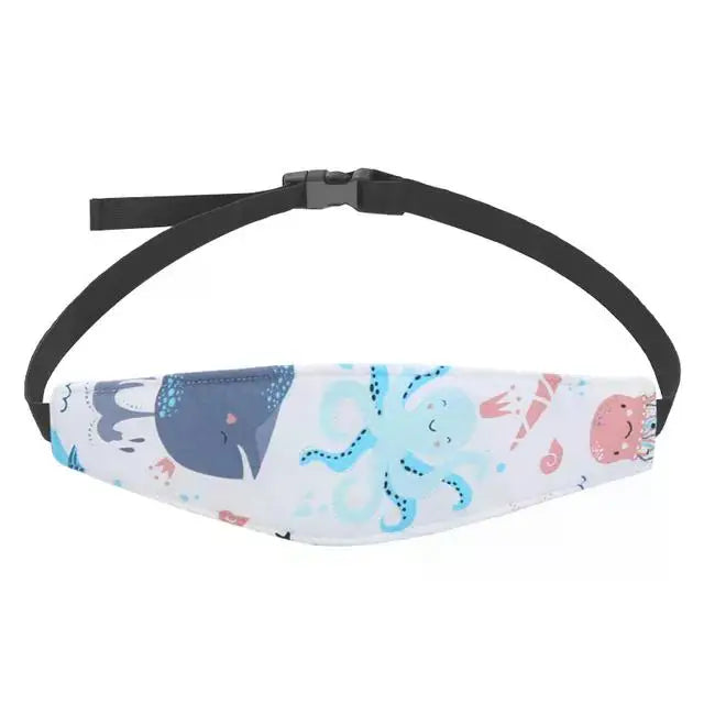 Baby Car Seat Head Support Children Stroller Fastening Belt Adjustable Boy Girl Playpens Sleep Positioner Baby Saftey Pillows