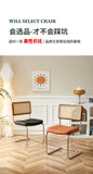 Mid-Century Modern Dining Chairs with Metal Frame, Multiple Styles Leisure chair for Kitchen, Living Room, Office , Muebles