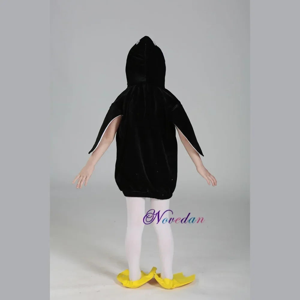 Madagascar Penguin Animal Halloween Costume For Baby Infant Boy Girl Outfit Fancy Dress Cosplay Clothing For Birthday Party