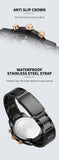 NAVIFORCE NF8076 Sports Watches for Men Stainless Steel Strap Quartz 3ATM Waterproof Shockproof New Fashionable Watch