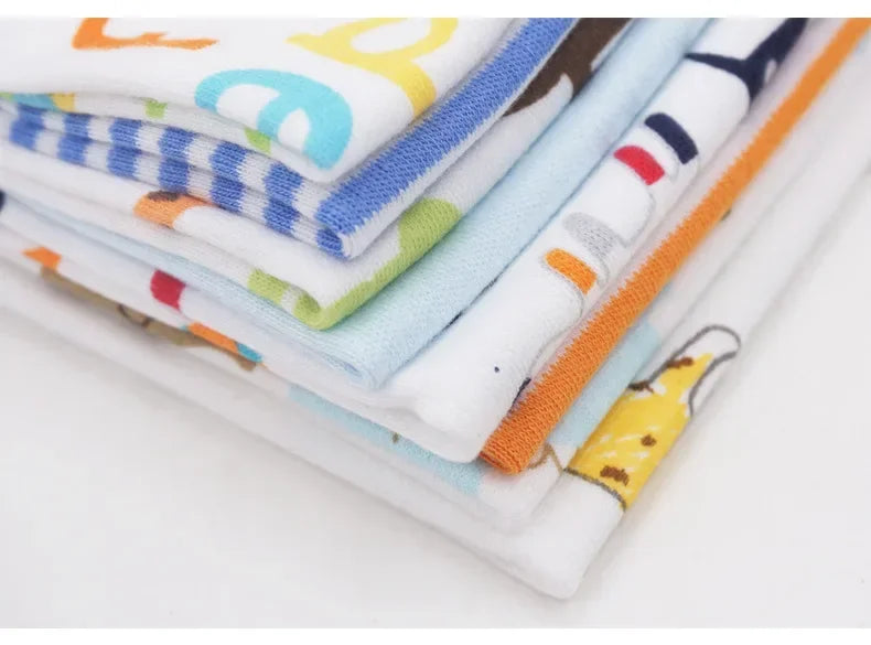 5/8 Pcs Cotton Newborn Baby Towel Set Saliva Towel Nursing Towel Baby Boys Girls Bebe Towel Washcloth Handkerchief Cloth Wipes