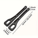 2pcs Car Seat Gap Filler Organizer Waterproof Car Seat Gap Plug Strip with 2 Grooves Seat Gap Storage Auto Interior Accessories