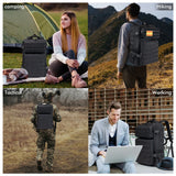 Trekking Rucksack Large Capacitywaterproof tactical backpack solid design ideal for hiking, camping, travel sports and outdoor