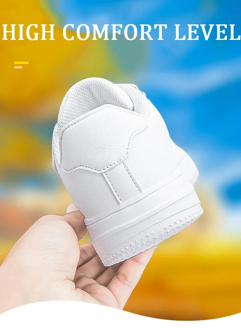 Zapatillas de puntada para niños, zapatillas de baloncesto informales para estudiantes, zapatillas para niños, zapatillas deportivas de moda para correr, regalo
