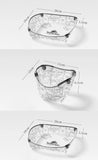 Outdoor Lightweight Folding Tableware Portable Bowl Dinner Plate Coffee Filter Funnel Water Cup Multi-purpose Camping Tableware