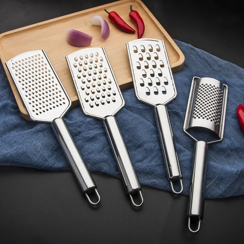Stainless Steel Cheese Lemon Kitchen Grater for Vegetables Potato Ginger Slicer Food Cutter Kitchenware Accessories
