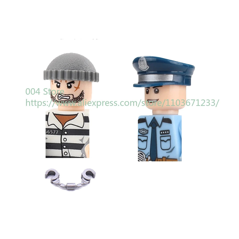Military Special Forces Action Figure Building Blocks Ghillie Suit Weapons Sniper SWAT Ghost KSK Police Bandit Boy Toy Gift F029
