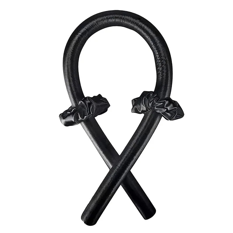 Heatless Curling Rod Headband, Sem Calor, Cachos De Seda, Fita De Cabelo Rolos, Dormir, Soft Headband, Acessórios De Cabelo Preguiçoso