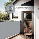 Waterproof Privacy Fence Screen Fence Covering Privacy with Grommets UV Protection Fencing Shade Cover for Outdoor Yard Backyard