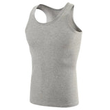 Sudadera deportiva de algodón puro para hombre con chaleco y movimiento para culturismo