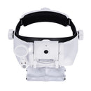 USB Rechargeable Glasses Loupe Watchmaker Repair Tool Glasses Magnifier LED Headband Magnifying Glass 1.5x 2x 2.5x 3x 3.5x 8