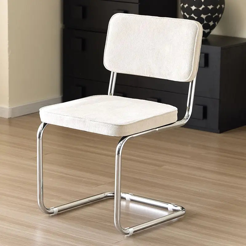 Mid-Century Modern Dining Chairs with Metal Frame, Multiple Styles Leisure chair for Kitchen, Living Room, Office , Muebles