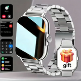 LAXASFIT 2026 New Smartwatch Bluetooth Calling Music Playback Heart Rate & Blood Pressure Monitoring Unisex Holiday Gift