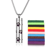 Stainless Steel Aromatherapy Necklace Diffuser Pendant Aroma Diffuser Locket Perfume Essential Oil Diffuser Pendant Necklace