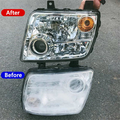 Kit de restauración de pulido de faros de coche de 12 V Herramienta para el cuidado de faros automotrices Restauración de faros de coche Líquido Restaurador de faros