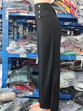 Elegant High Waist Wide Leg Bootcut Pants 2023 Summer European & American Fashion Simple Women's Flared Trousers