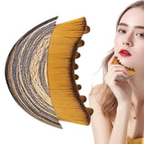 Lymphatic Drainage Brush for Face & Body, Gua Sha Massager Tool, Anti-Cellulite Detox Brush for Slimming & Relaxation