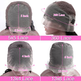 HD Transparent 13x4 13x6 Body Wave Lace Front Wig Pre Plucked 360 Lace Frontal Wig Human Hair Wigs For Women 5x5 Wig 200 Density