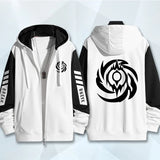 Sudadera con capucha y cremallera con estampado 3D de Game Honkai Star Rail para mujer y hombre, estilo hip hop, manga larga, estilo urbano
