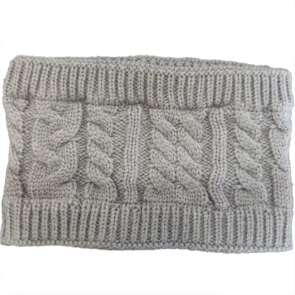 Female Cycling Cap Warm Knitted Riding Skullies Beanies Twisted Head Wrap Women's Winter Hat Hairwrap Headwear