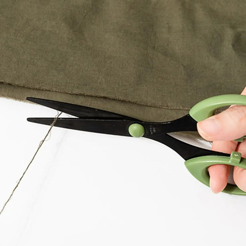 Color Scissor Stainless Steel Blade Safe Design Paper Cutting Scissors for Fine Art Diary Album Craft Office School Supplies