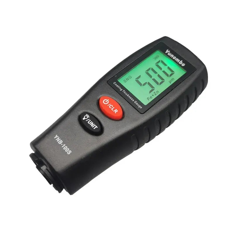 Yunombo Digital Backlight LCD Film Thickness Meter Car Paint Thickness Tester Coating Thickness Gauge New Version YNB-100S