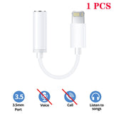 Audio to Lighting Adapter, Audio Cable for iPhone 11, 12, 13, 14 Pro Max, 12Mini, SE 2020, XS, XR, X, 8, 7 Plus, IOS, 3.5mm jack 