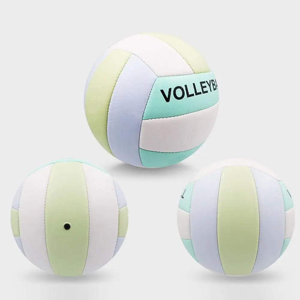 Official Size 5 Volleyball, Soft Indoor Outdoor Volleyball For Game Gym Training Beach Play, Volleyballs For Beginner, Teenager