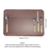 4Pcs/lot 45x30cm Transpare Meal Mat Waterproof Oil Proof Table Mat Cabinet Drawer Refrigerator Mat Outdoor Picnic Mat