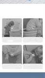 New Children's Toilet Stepped Baby Boys and Girls Toilet Training Foldable Foot Stool Toilet Seat Ring Stepped Assisted Tool