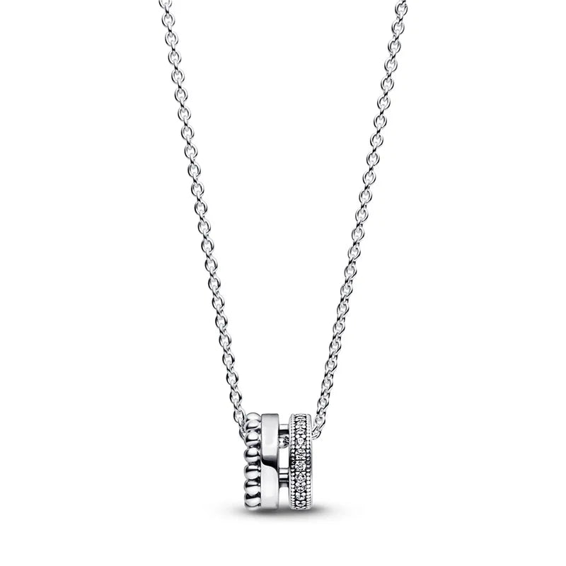 Novo amor coração zircão pingente colar original pandora diy feminino chaveiro jóias decoração pulseira acessórios charme contas