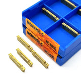 MGMN200 G NC3020 PC9030 NC3030 Herramientas de torneado Inserto de carburo para ranurado de 2 mm para metal MGMN 150 Insertos de ranurado para torno Prating