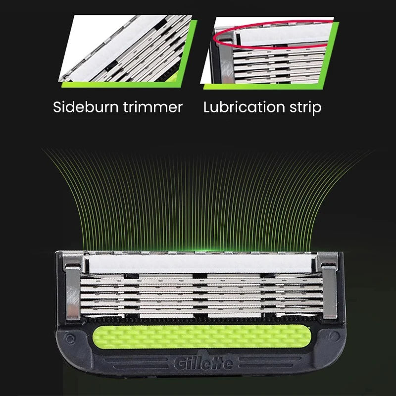 Gillette razor Gillette Labs men's shaver Gillette shaver shaver combination 5-layer shaver blades stainless steel material