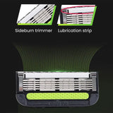 Gillette razor Gillette Labs men's shaver Gillette shaver shaver combination 5-layer shaver blades stainless steel material