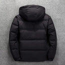 -20 Degree Down Jacket Male Winter Parkas Men White Duck Down Jacket Hooded Outdoor Thick Warm Padded Snow Coat Oversize M-4XL