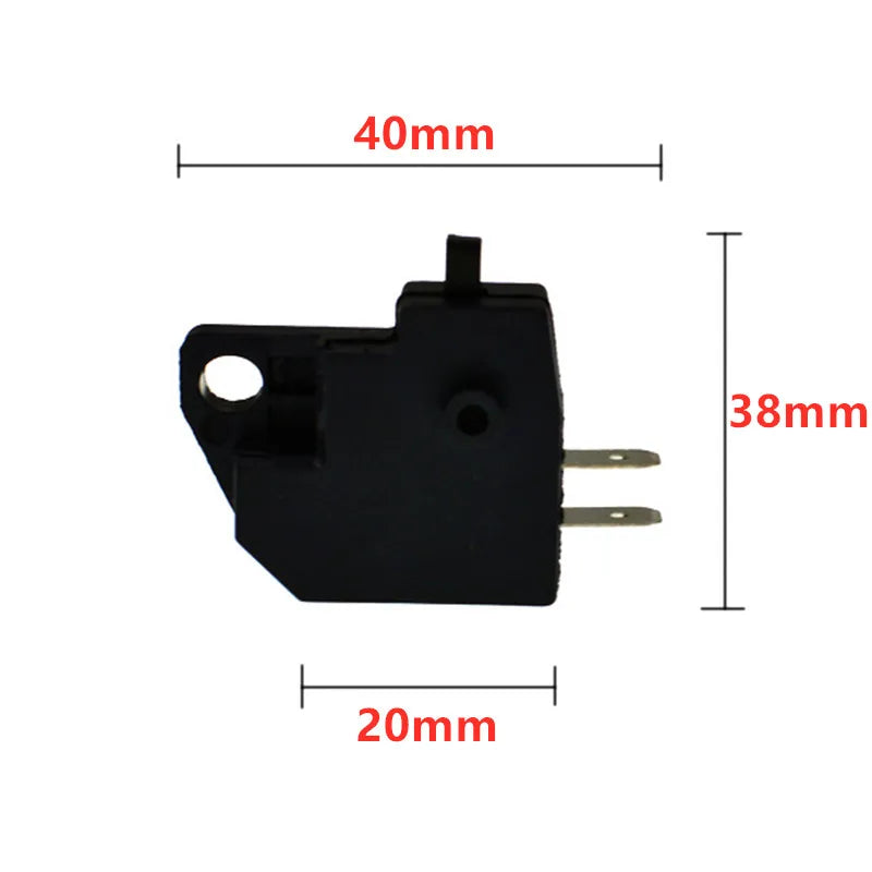 Universal Motorcycle Right/Left Front Brake Stop Light Switch Press Button for Honda Suzuki Yamaha BMW Spare Motorcycle Parts