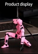 Multi-Jointed Movable Shapeshift Robot 2.0 3D Printed Mannequin Dummy 13 Action Figures Toys Kids Adults Parent-children Games