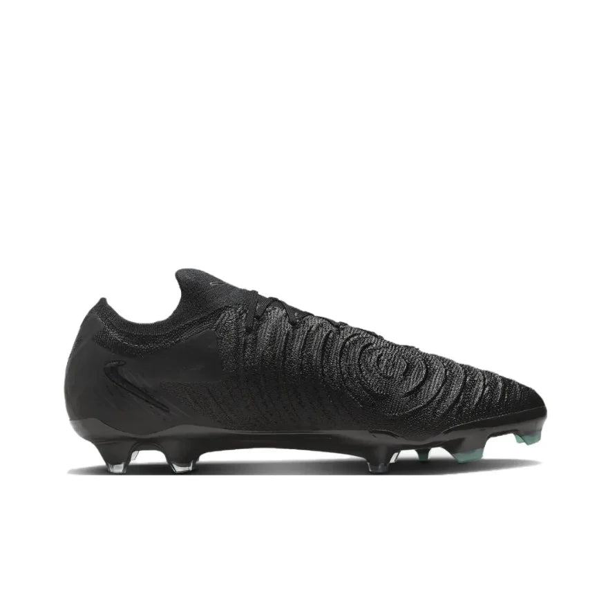 Botas de fútbol Nike Phantom GX 2 Elite FG Low-Top para hombre, cómodas y estables, con agarre y resistencia al desgaste, color negro
