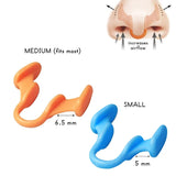 Anti Snoring Nasal Dilator Improve Sleep Silicone Nose Clip Sleeping Aid Prevention  Gadget Anti-Snoring Devices