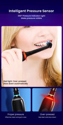Oral B Pro 4 Ultra Electric Toothbrush 3D Rotation Rechargeable Teeth Brush Pressure Sensor 4 Brushing Modes 2 Min Timer