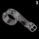 1PC Women Fashion Casual Straw Belt Round Wooden Buckle Elastic Waist Chain Belly Necklace Body Jewelry Dress Shirt Accessories