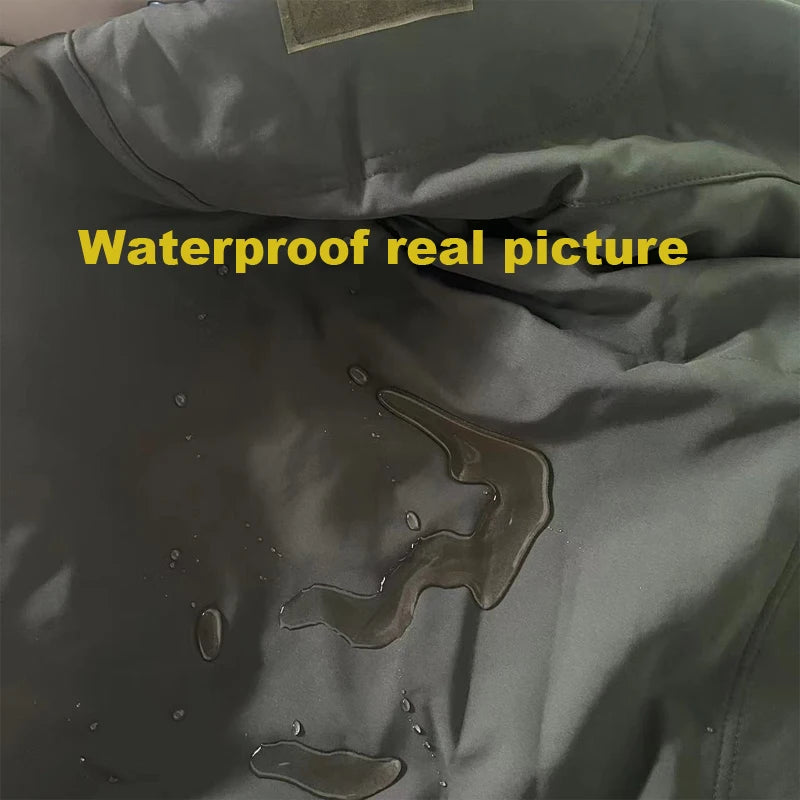 Chaquetas SoftShell de invierno para hombre, pantalones tácticos, para acampar, senderismo, caza, pesca, sudaderas de forro polar, abrigos, tallas S-5XL, pantalones cargo para exteriores.