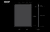 2024 iPad Pro M4 11-inch/13-inch 256GB/512GB/1TB WiFi Cellular Face ID, eSIM, Original WiFi/5G 10-core CPU 10-core GPU.